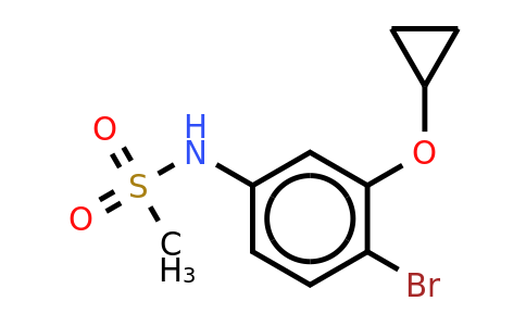 CAS 1243457-07-9 | N-(4-bromo-3-cyclopropoxyphenyl)methanesulfonamide