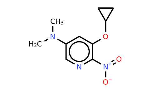 CAS 1243457-10-4 | 5-Cyclopropoxy-N,n-dimethyl-6-nitropyridin-3-amine