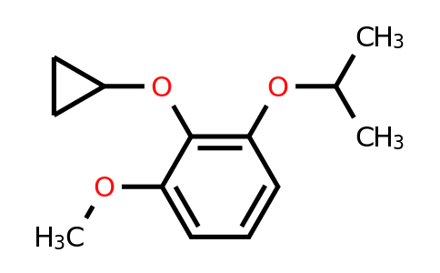 CAS 1243457-17-1 | 2-Cyclopropoxy-1-isopropoxy-3-methoxybenzene