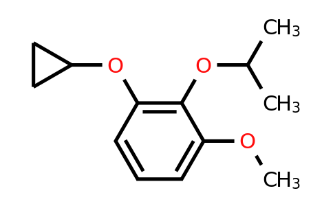 CAS 1243457-19-3 | 1-Cyclopropoxy-2-isopropoxy-3-methoxybenzene