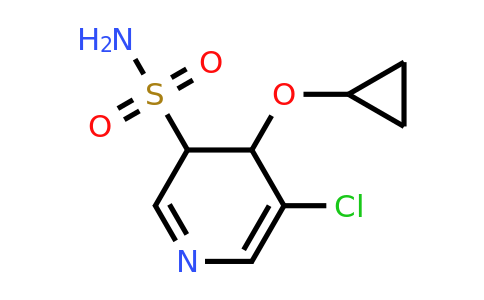 CAS 1243457-26-2 | 5-Chloro-4-cyclopropoxy-3,4-dihydropyridine-3-sulfonamide