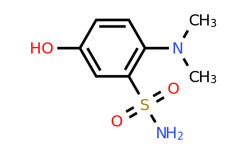 CAS 1243457-28-4 | 2-(Dimethylamino)-5-hydroxybenzene-1-sulfonamide