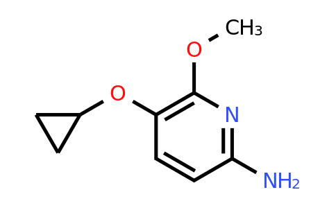 CAS 1243457-44-4 | 5-Cyclopropoxy-6-methoxypyridin-2-amine