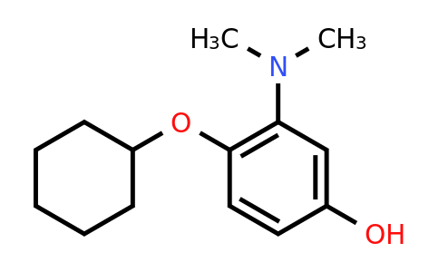 CAS 1243457-51-3 | 4-(Cyclohexyloxy)-3-(dimethylamino)phenol