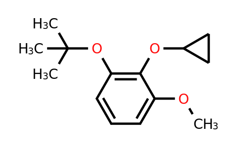 CAS 1243457-56-8 | 1-Tert-butoxy-2-cyclopropoxy-3-methoxybenzene