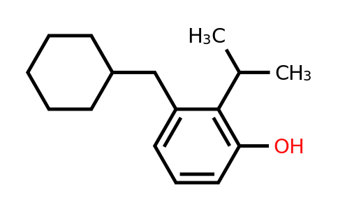 CAS 1243457-61-5 | 3-(Cyclohexylmethyl)-2-isopropylphenol