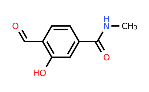 CAS 1243457-63-7 | 4-Formyl-3-hydroxy-N-methylbenzamide