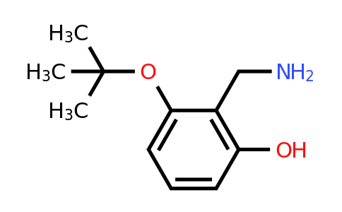 CAS 1243457-65-9 | 2-(Aminomethyl)-3-(tert-butoxy)phenol