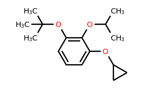 CAS 1243457-74-0 | 1-Tert-butoxy-3-cyclopropoxy-2-isopropoxybenzene