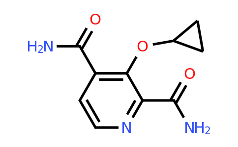 CAS 1243457-79-5 | 3-Cyclopropoxypyridine-2,4-dicarboxamide