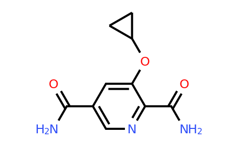CAS 1243457-87-5 | 3-Cyclopropoxypyridine-2,5-dicarboxamide