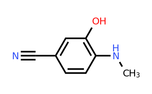 CAS 1243457-89-7 | 3-Hydroxy-4-(methylamino)benzonitrile