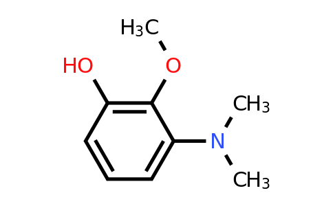 CAS 1243457-95-5 | 3-(Dimethylamino)-2-methoxyphenol