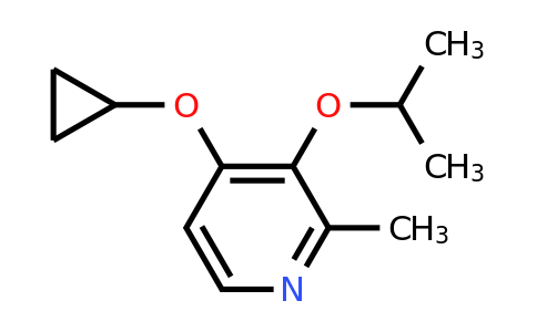CAS 1243458-11-8 | 4-Cyclopropoxy-3-isopropoxy-2-methylpyridine