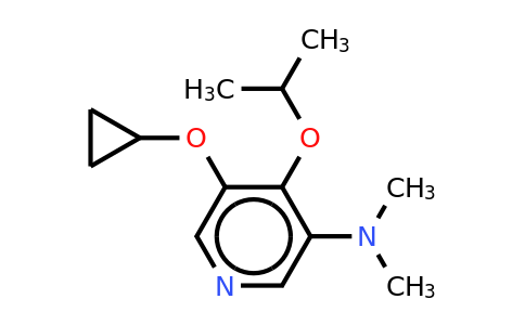 CAS 1243458-15-2 | 5-Cyclopropoxy-4-isopropoxy-N,n-dimethylpyridin-3-amine