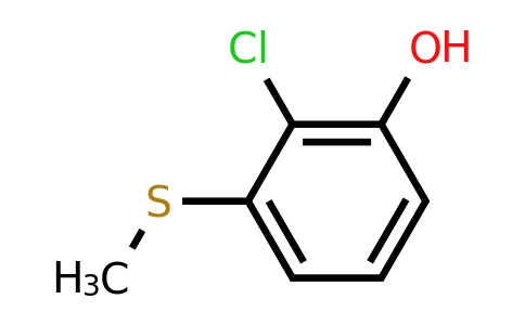CAS 1243458-17-4 | 2-Chloro-3-(methylthio)phenol