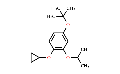 CAS 1243458-28-7 | 4-Tert-butoxy-1-cyclopropoxy-2-isopropoxybenzene