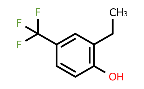 CAS 1243458-29-8 | 2-Ethyl-4-(trifluoromethyl)phenol