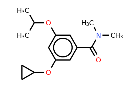 CAS 1243458-33-4 | 3-Cyclopropoxy-5-isopropoxy-N,n-dimethylbenzamide