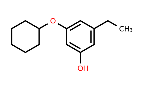 CAS 1243458-34-5 | 3-(Cyclohexyloxy)-5-ethylphenol