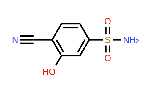 CAS 1243458-36-7 | 4-Cyano-3-hydroxybenzenesulfonamide