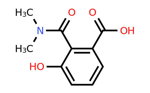 CAS 1243458-42-5 | 2-(Dimethylcarbamoyl)-3-hydroxybenzoic acid