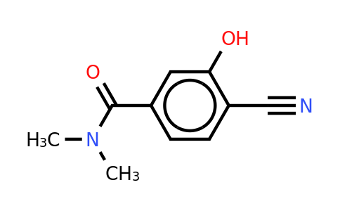 CAS 1243458-46-9 | 4-Cyano-3-hydroxy-N,n-dimethylbenzamide