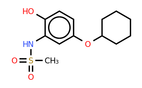 CAS 1243458-58-3 | N-(5-(cyclohexyloxy)-2-hydroxyphenyl)methanesulfonamide