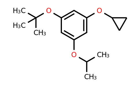 CAS 1243458-63-0 | 1-Tert-butoxy-3-cyclopropoxy-5-isopropoxybenzene