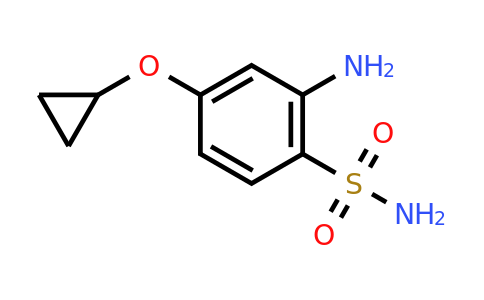 CAS 1243458-66-3 | 2-Amino-4-cyclopropoxybenzenesulfonamide