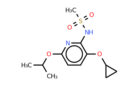 CAS 1243458-67-4 | N-(3-cyclopropoxy-6-isopropoxypyridin-2-YL)methanesulfonamide