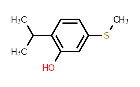 CAS 1243458-69-6 | 2-Isopropyl-5-(methylthio)phenol