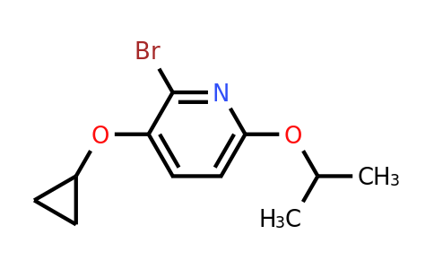 CAS 1243458-71-0 | 2-Bromo-3-cyclopropoxy-6-isopropoxypyridine