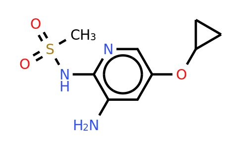 CAS 1243458-75-4 | N-(3-amino-5-cyclopropoxypyridin-2-YL)methanesulfonamide
