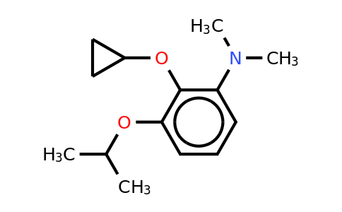 CAS 1243458-77-6 | 2-Cyclopropoxy-3-isopropoxy-N,n-dimethylaniline
