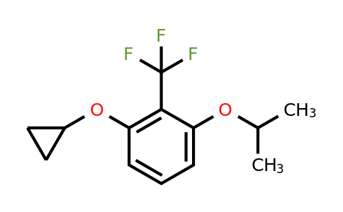 CAS 1243458-81-2 | 1-Cyclopropoxy-3-isopropoxy-2-(trifluoromethyl)benzene