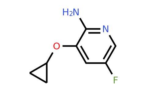 CAS 1243458-82-3 | 3-Cyclopropoxy-5-fluoropyridin-2-amine
