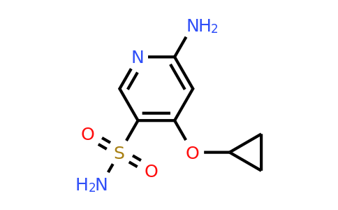 CAS 1243458-86-7 | 6-Amino-4-cyclopropoxypyridine-3-sulfonamide
