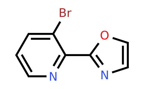 CAS 1243458-88-9 | 2-(3-Bromopyridin-2-YL)oxazole