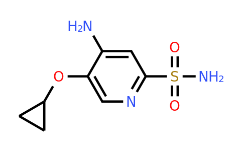 CAS 1243458-94-7 | 4-Amino-5-cyclopropoxypyridine-2-sulfonamide