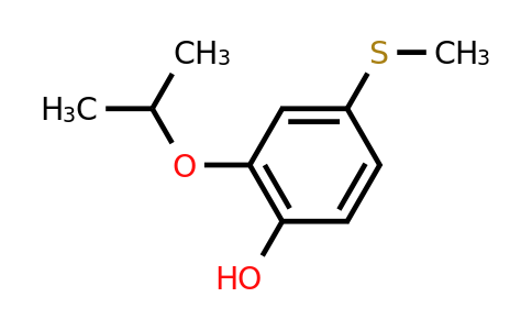 CAS 1243458-95-8 | 2-Isopropoxy-4-(methylthio)phenol