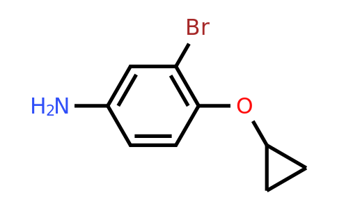 CAS 1243458-97-0 | 3-Bromo-4-cyclopropoxyaniline