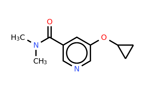 CAS 1243459-03-1 | 5-Cyclopropoxy-N,n-dimethylnicotinamide