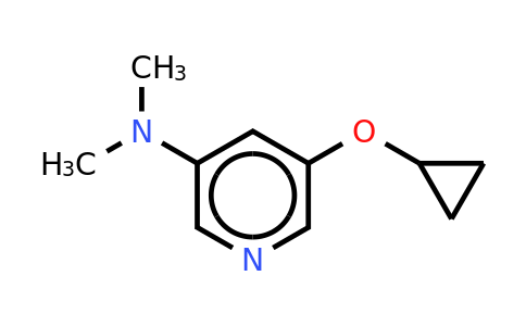CAS 1243459-07-5 | 5-Cyclopropoxy-N,n-dimethylpyridin-3-amine