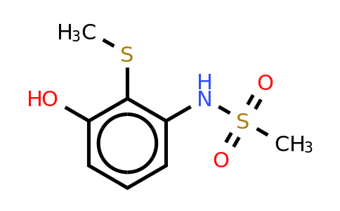 CAS 1243459-10-0 | N-(3-hydroxy-2-(methylthio)phenyl)methanesulfonamide