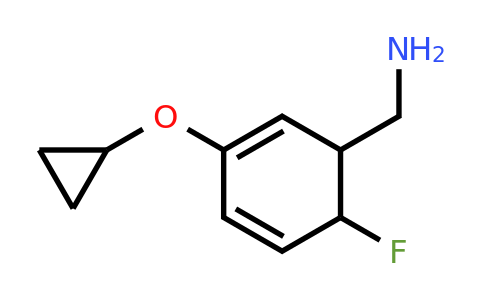 CAS 1243459-18-8 | (3-Cyclopropoxy-6-fluorocyclohexa-2,4-dienyl)methanamine
