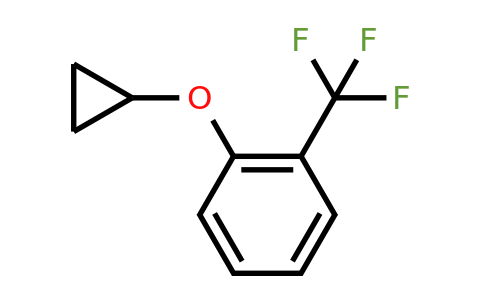 CAS 1243459-22-4 | 1-Cyclopropoxy-2-(trifluoromethyl)benzene