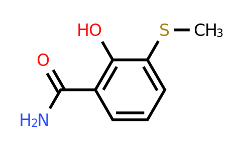 CAS 1243459-27-9 | 2-Hydroxy-3-(methylsulfanyl)benzamide