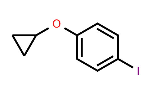 CAS 1243459-31-5 | 1-Cyclopropoxy-4-iodobenzene
