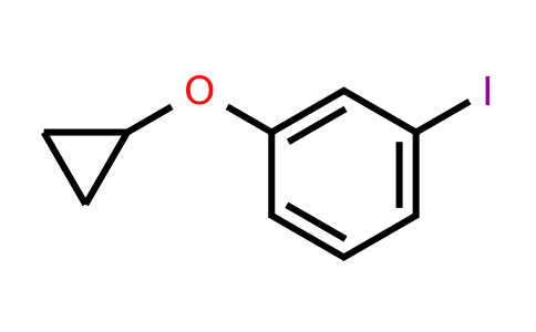 CAS 1243459-35-9 | 1-Cyclopropoxy-3-iodobenzene